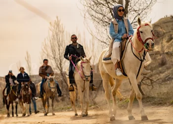 Horse riding in Red Valley Cappadocia!- Experience beautiful valleys with gorgeous horses! - Ride like a local!